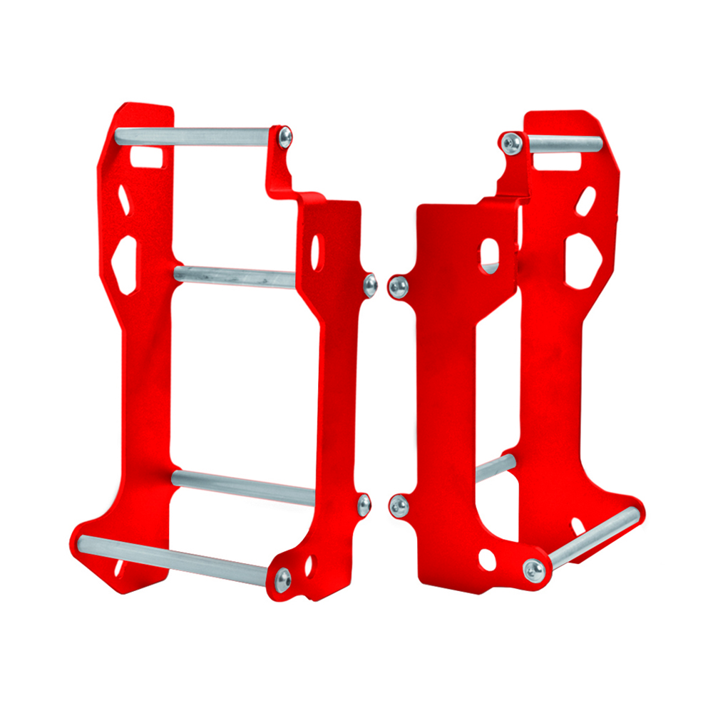 ALUMINIUM RADIATOR BRACES HONDA CRF450R 13-14 RED